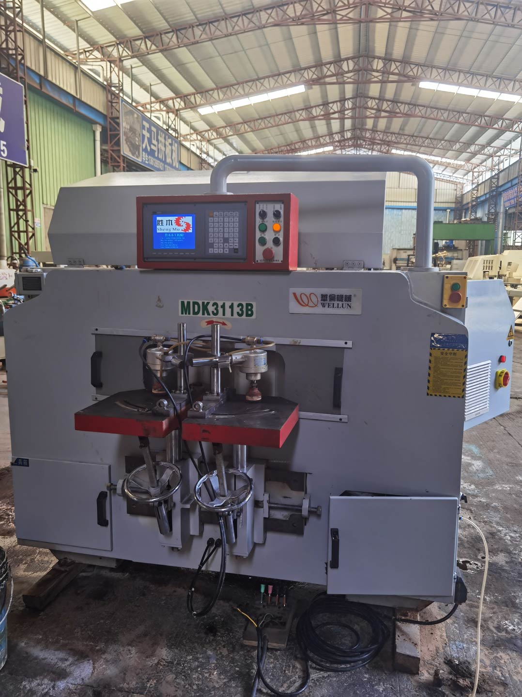 勝木數控公榫機