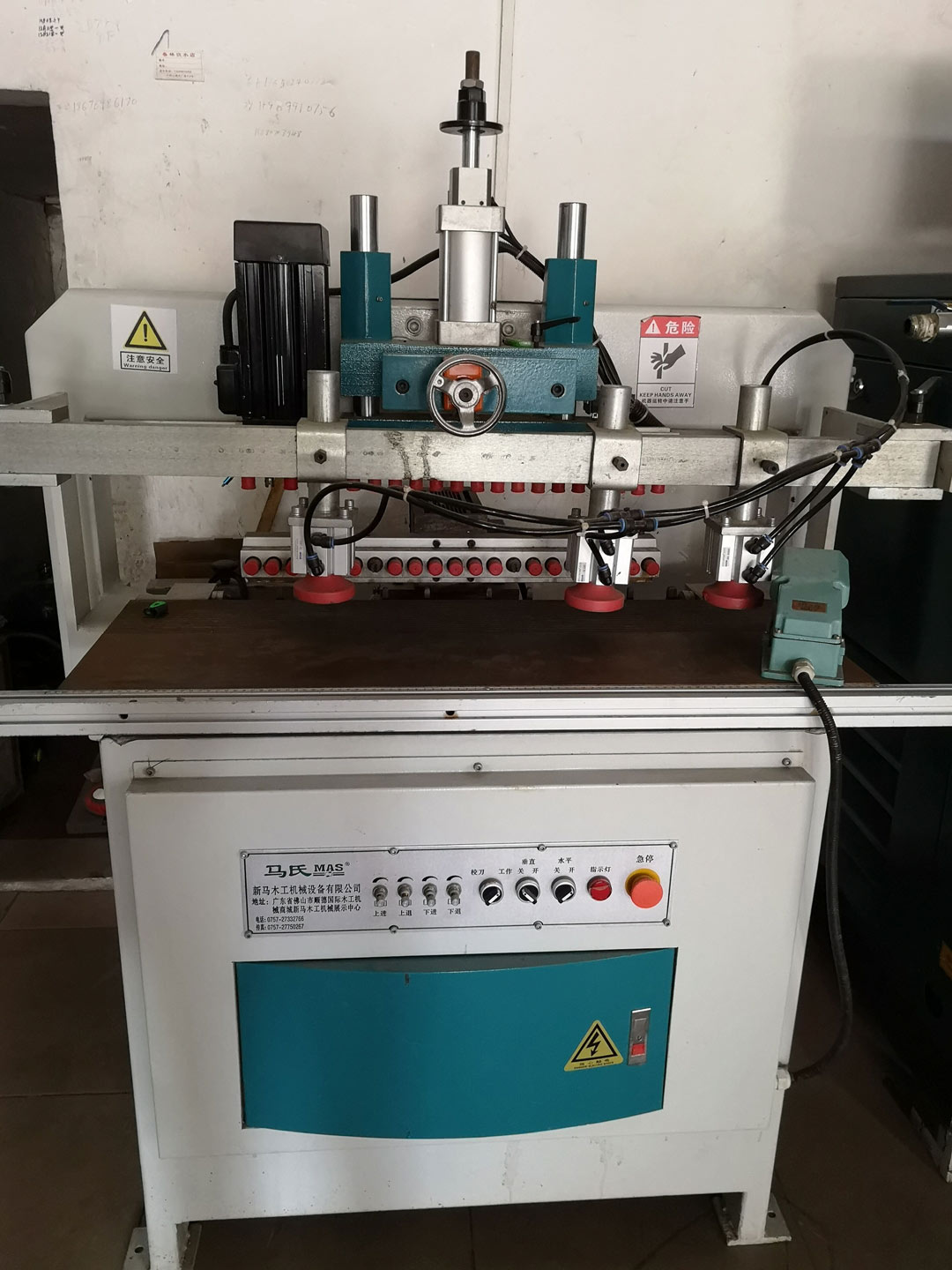 雙排雙軸木工鉆床