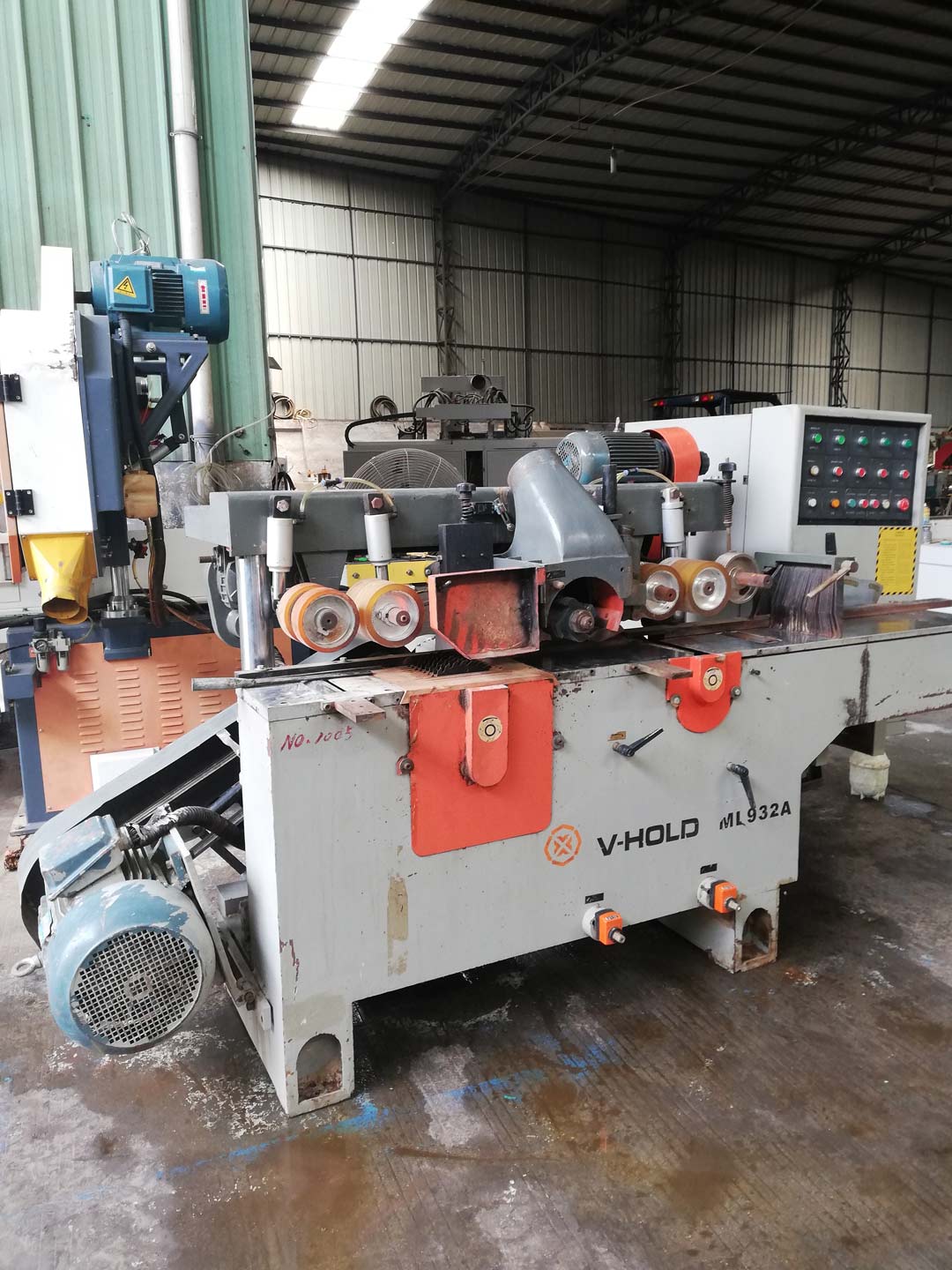 富豪雙面刨鋸機